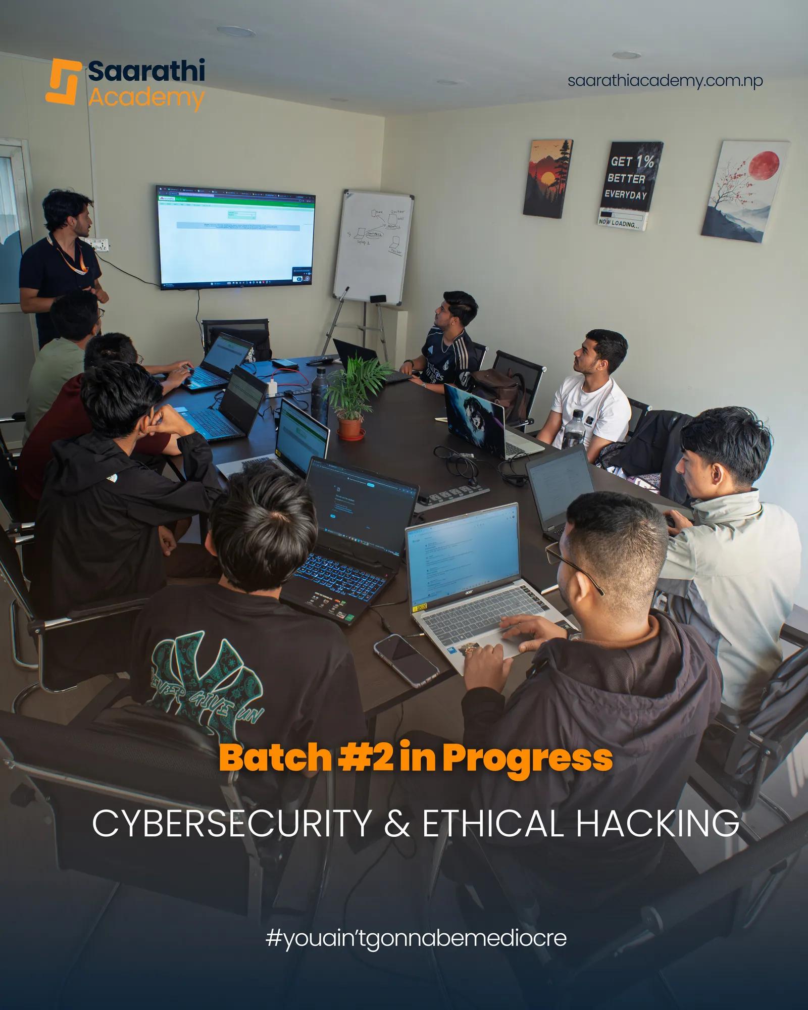 Cybersecurity batch 2 in progress at Saarathi