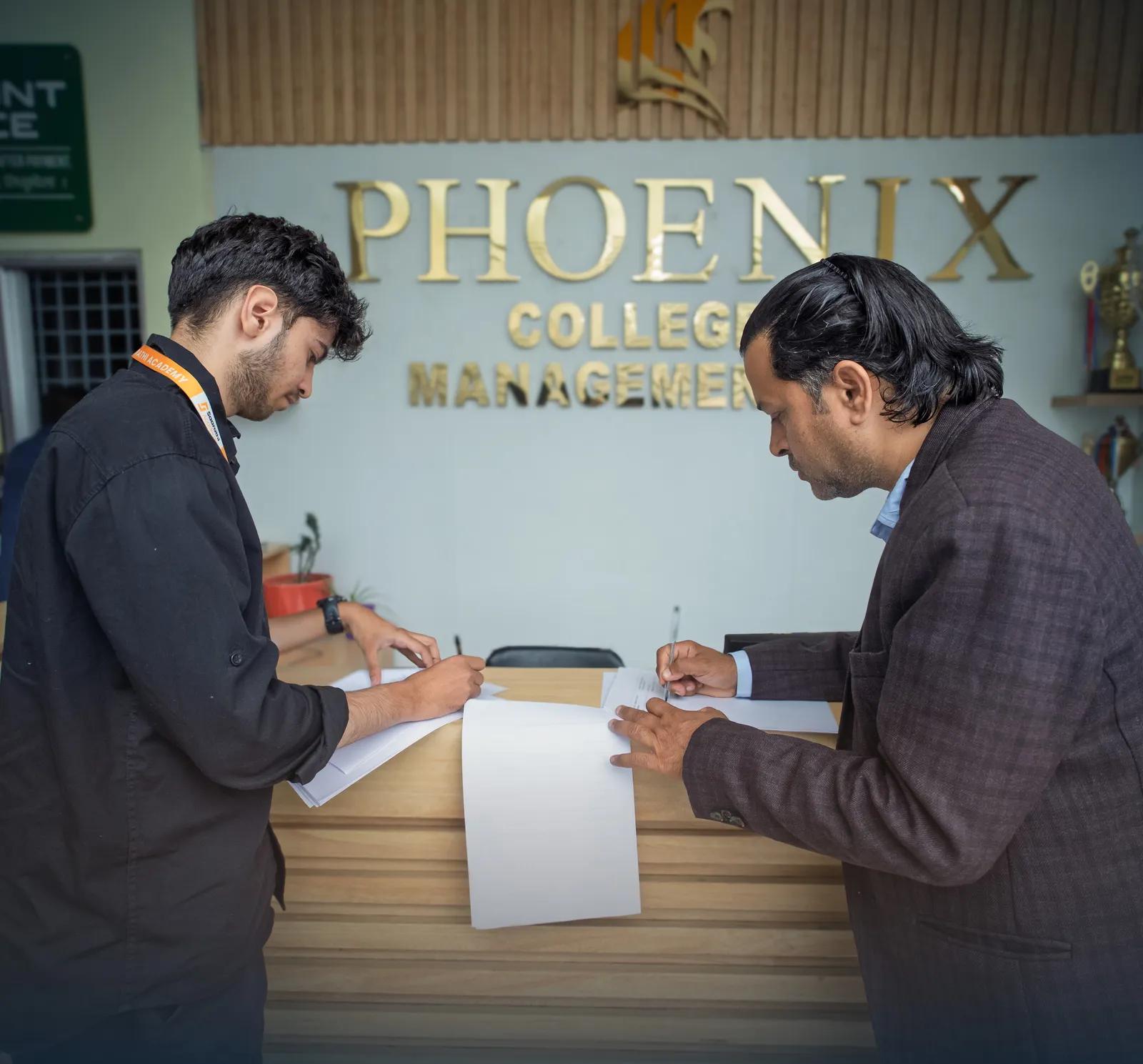 Phoenix College partnership ceremony