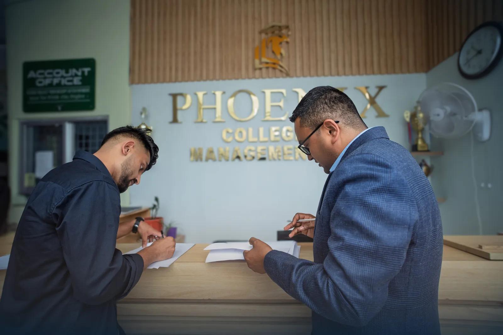 MoU signing with Phoenix College