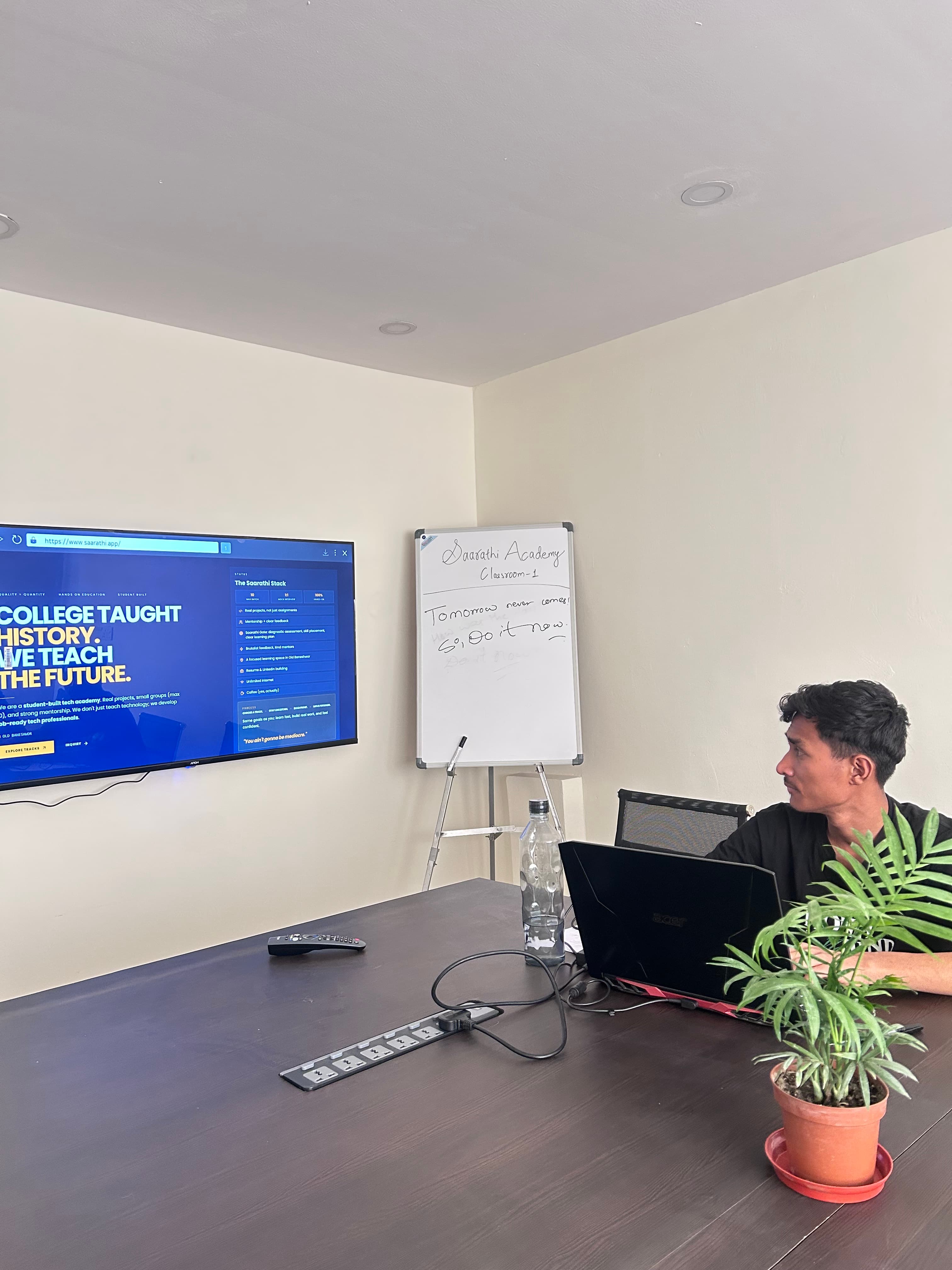 Saarathi Academy classroom