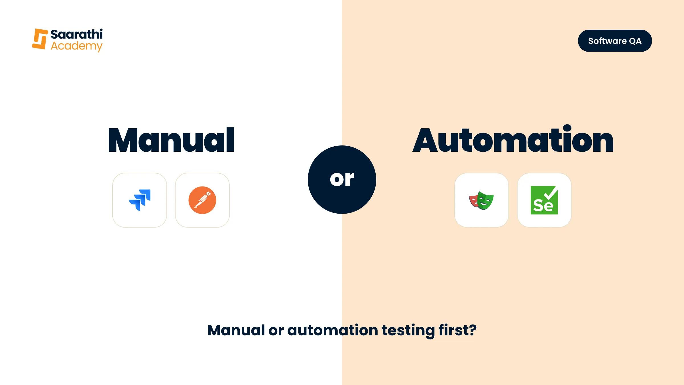 Manual Testing or Automation Testing: Where Should a Beginner Start?