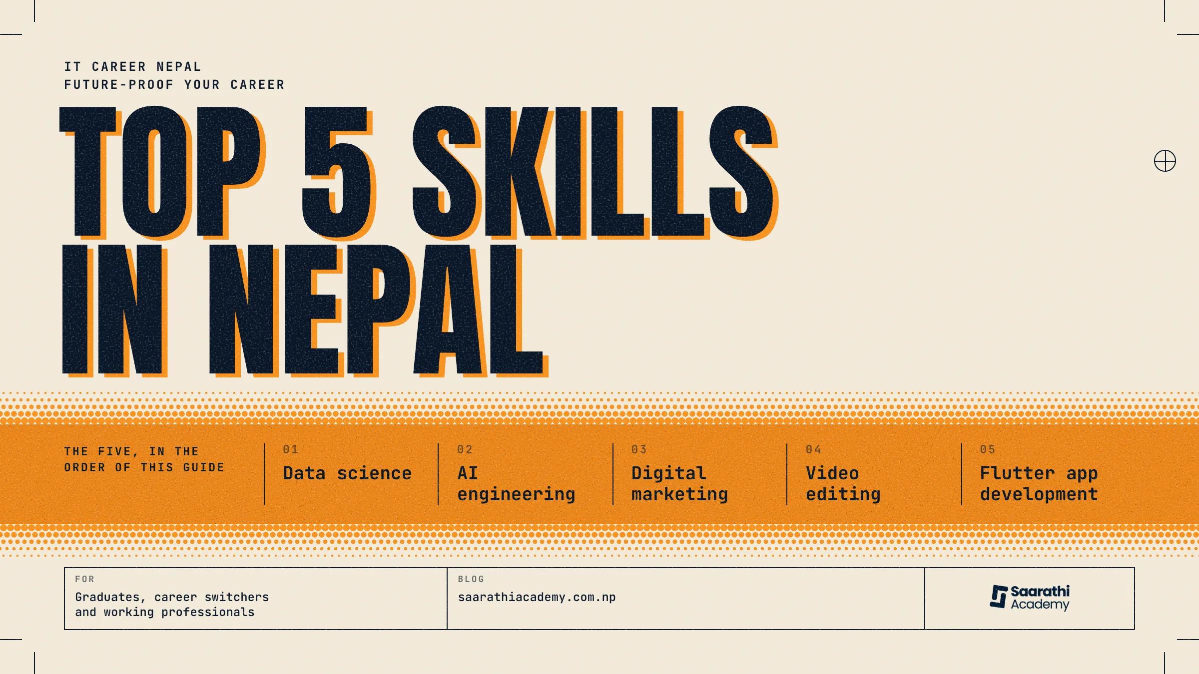 top 5 high demand skills in Nepal