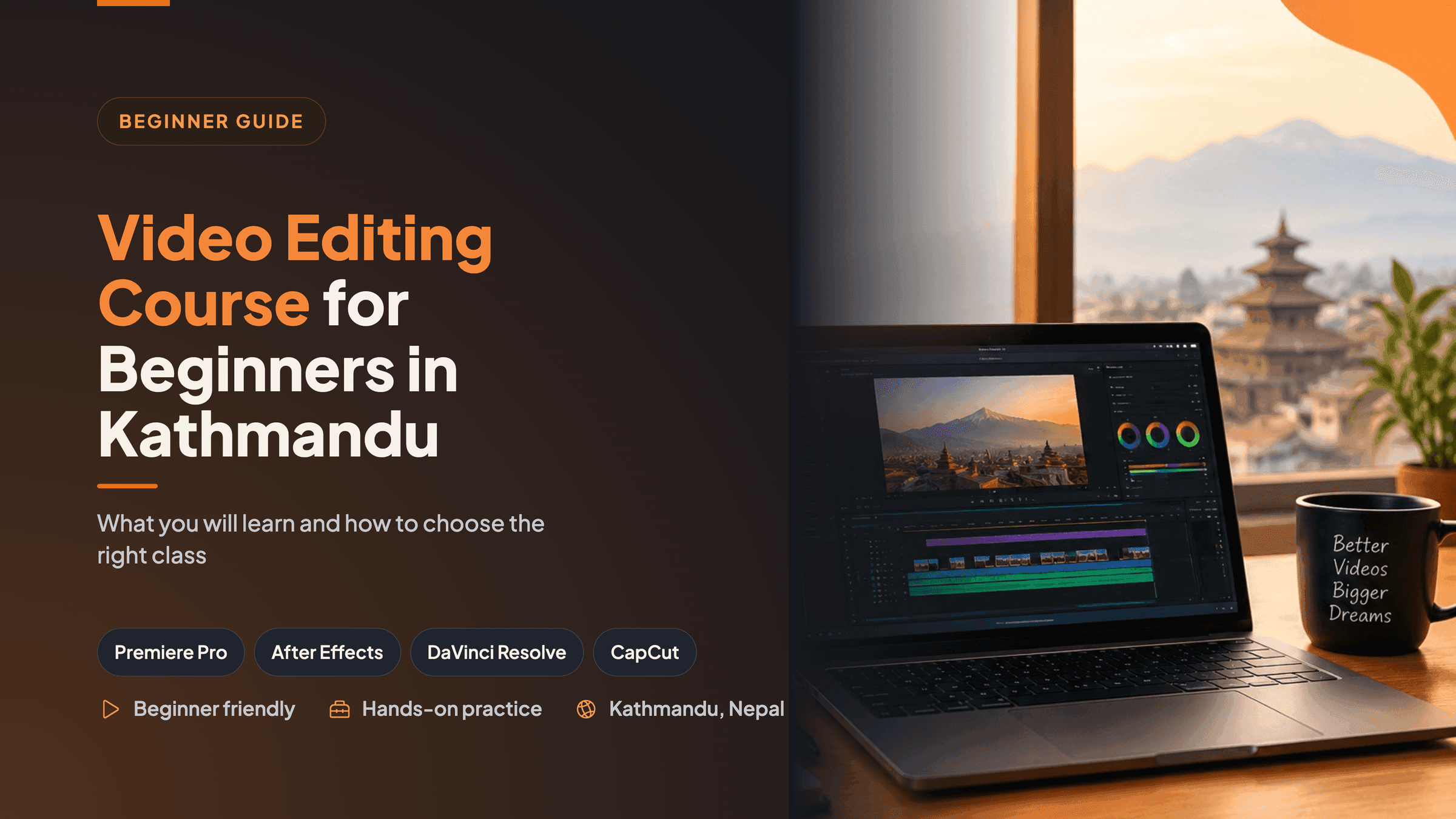 video editing course for beginners