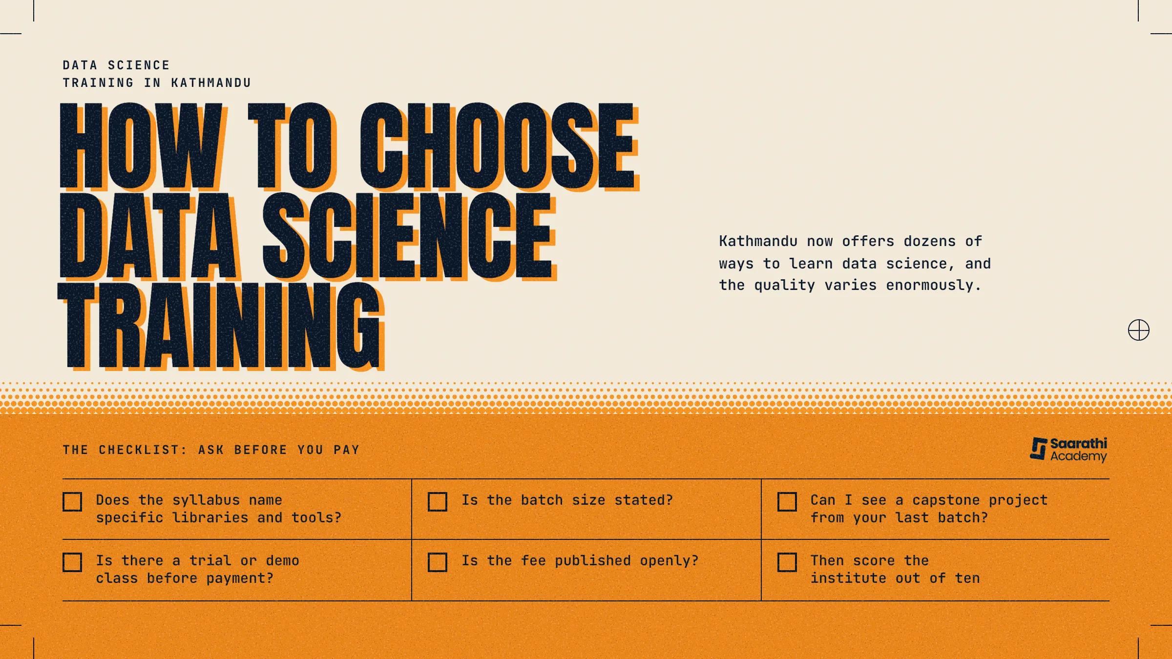 Data Science Training in Kathmandu