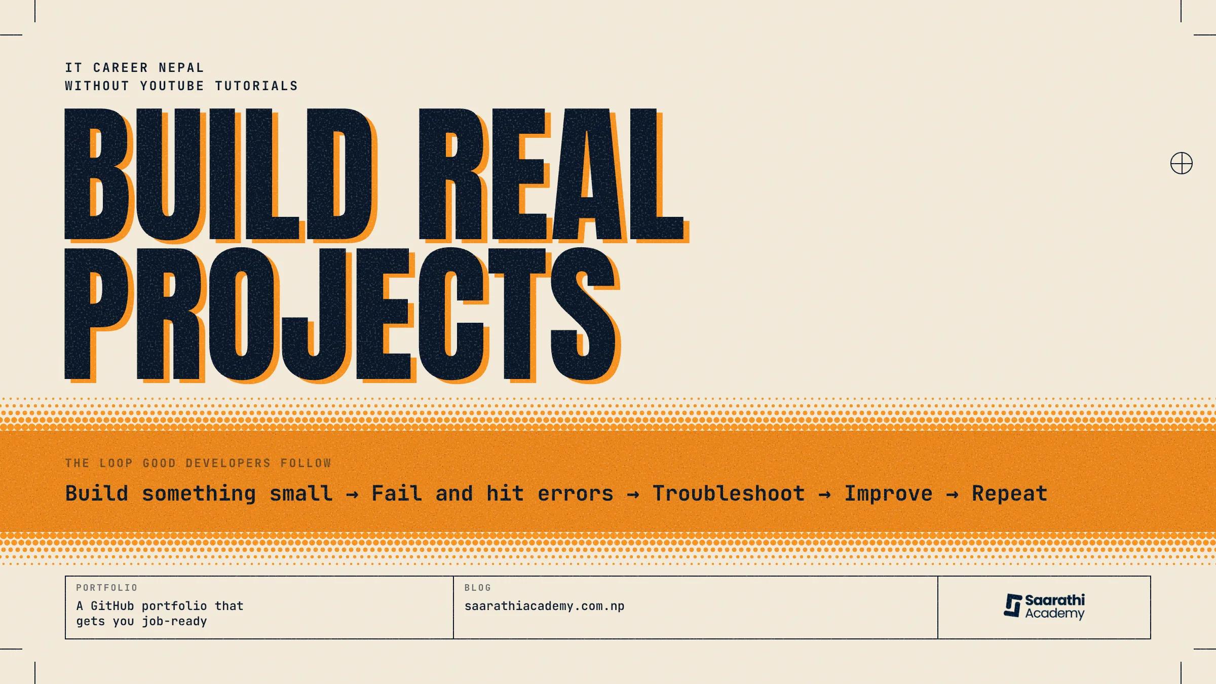 how to build real projects