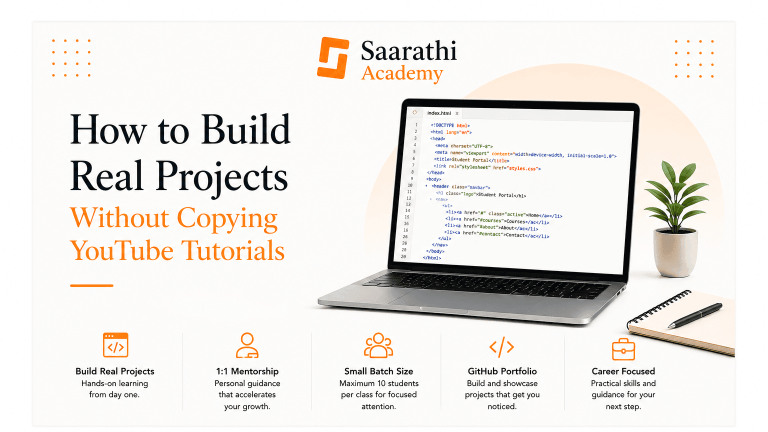 how to build real projects