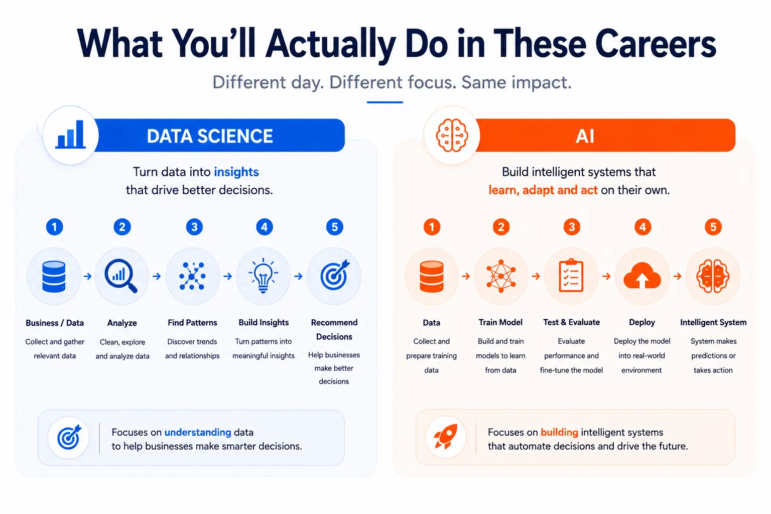 what actually do in the careers in data science