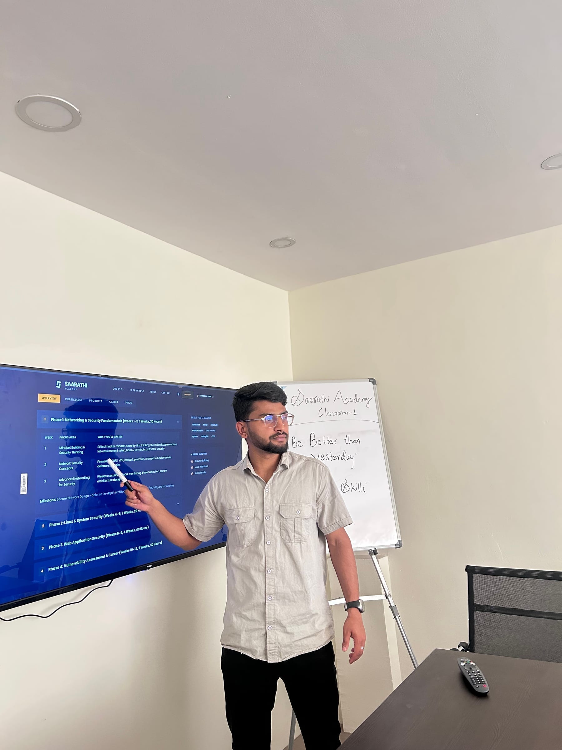 Saarathi classroom session